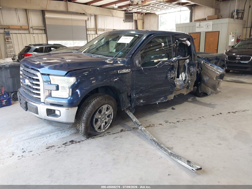 Vin: 1ftew1c86gfa18859, lot: 46086654, ford f-150 xlt 20162