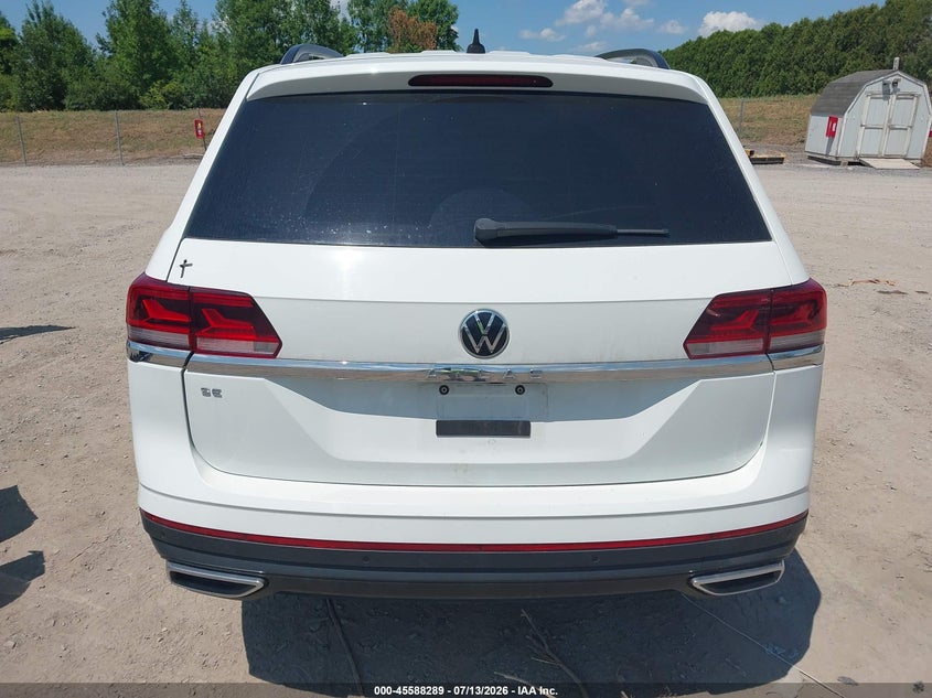 2021 Volkswagen Atlas 3.6L V6 Se W/Technology VIN: 1V2WR2CA4MC550997 Lot: 45588289