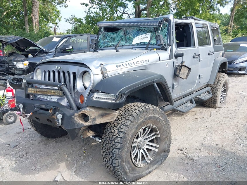 2013 Jeep Wrangler, Перекидання, IAAI, VIN 1C4BJWFGXDL656515 — фото 2