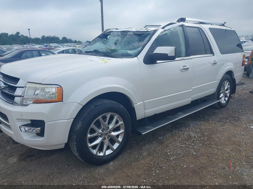 2017 Ford Expedition, Storm Damage, IAAI, VIN 1FMJK2AT5HEA67450 — photo 2