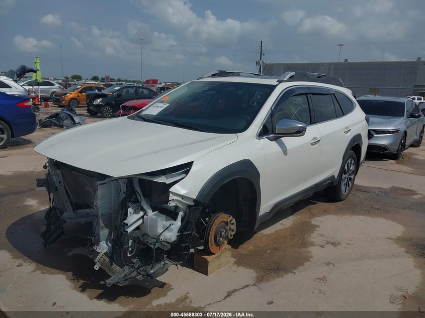Vin: 4s4btapc9r3252780, lot: 46086678, subaru outback touring 20242