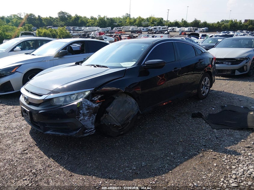2017 HONDA CIVIC auction photo 2