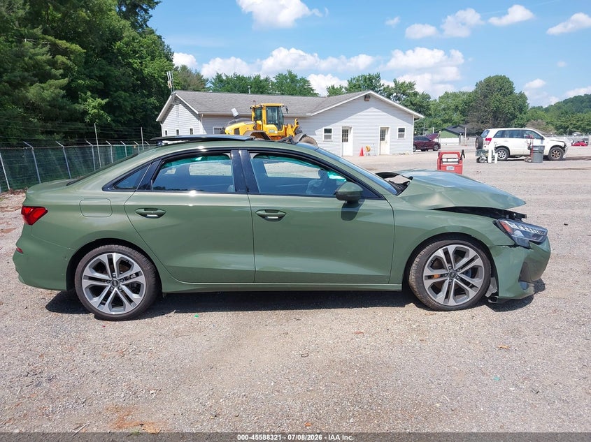 2025 Audi A3 Premium Plus 40 Tfsi Quattro S Tronic VIN: WAUHUDGY3SA077823 Lot: 45588321