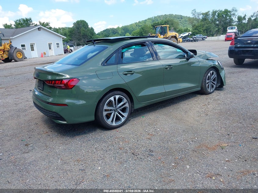 Vin: wauhudgy3sa077823, lot: 46086696, audi a3 premium plus 40 tfsi quattro s tronic 20254