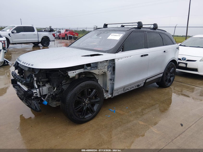 Vin: salyl2rv6ja729709, lot: 46086699, land rover range rover velar p380 se r-dynamic 20182