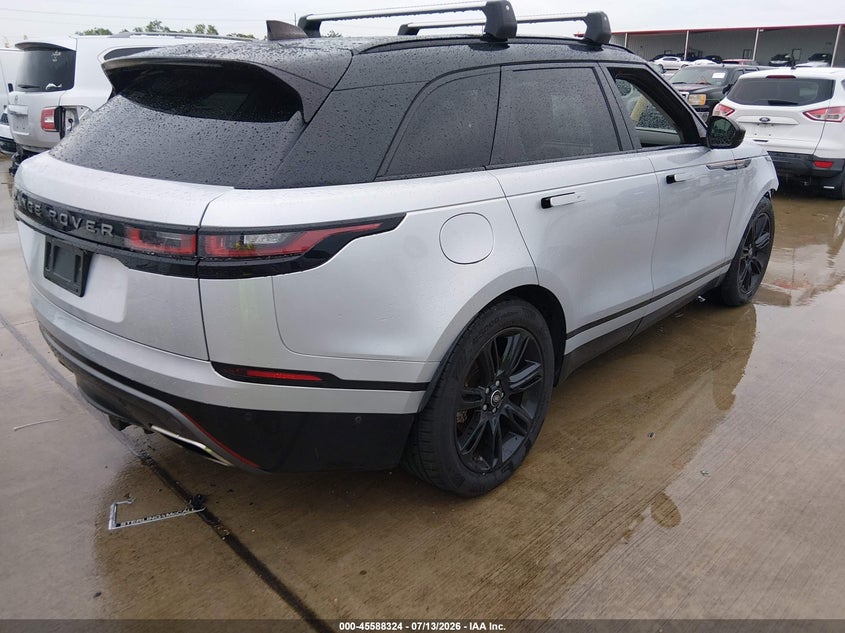 Vin: salyl2rv6ja729709, lot: 46086699, land rover range rover velar p380 se r-dynamic 20184