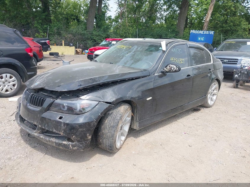 2006 BMW 3er, Rollover, IAAI, VIN WBAVB33596PS18749 — photo 2
