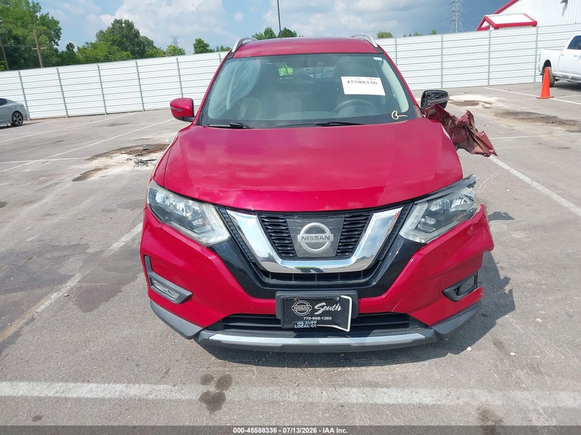 2017 Nissan Rogue Sv VIN: 5N1AT2MT3HC876157 Lot: 45588336