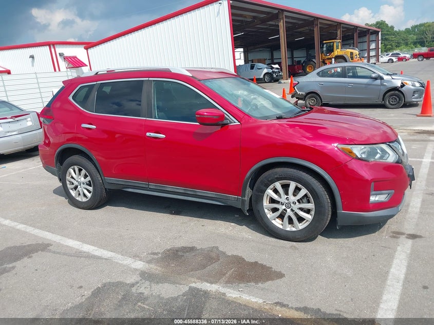 2017 Nissan Rogue Sv VIN: 5N1AT2MT3HC876157 Lot: 45588336
