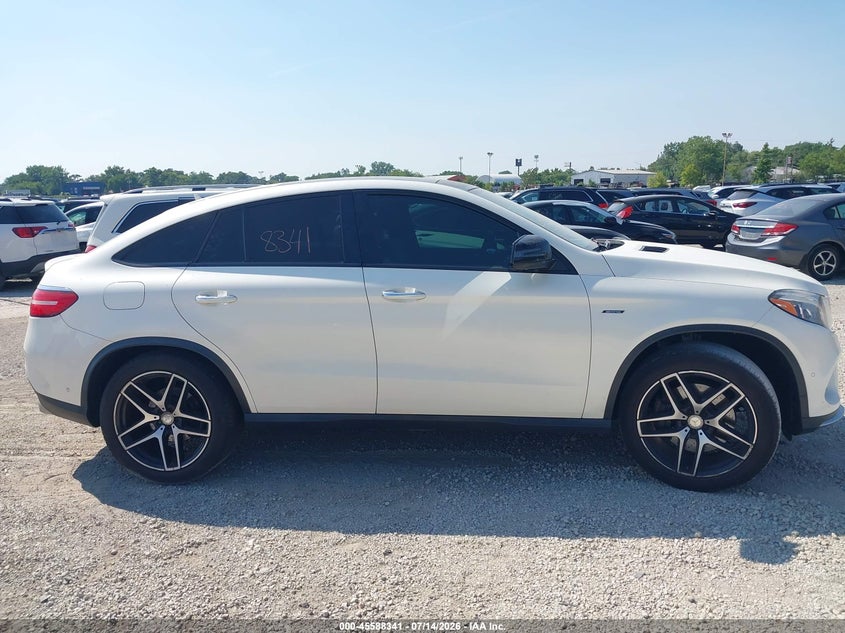 2016 Mercedes-Benz Gle 450 Amg Coupe 4Matic VIN: 4JGED6EB0GA022183 Lot: 45588341