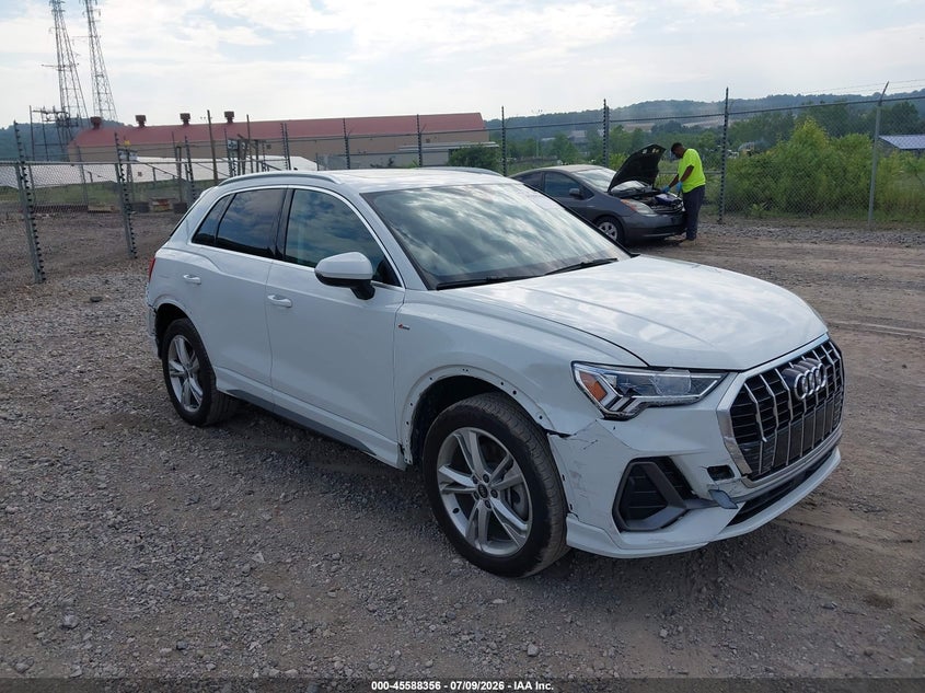Vin: wa1eecf33r1045378, lot: 46086731, audi q3 premium plus 45 tfsi s line quattro tiptronic 2024 img_1