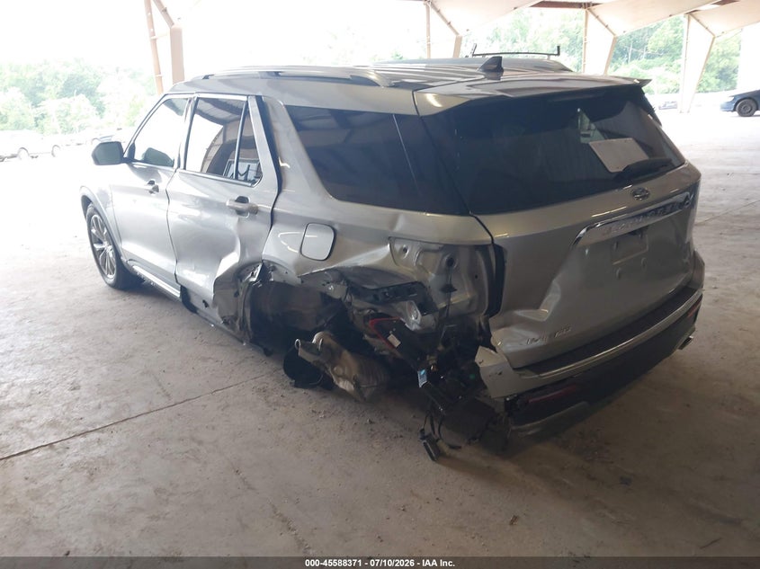 Vin: 1fmsk7fh2pgb67823, lot: 46086746, ford explorer limited 20233