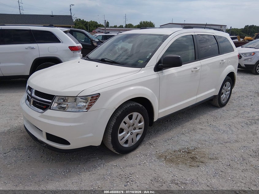 Vin: 3c4pdcab6ht695068, lot: 46086751, dodge journey se 20172