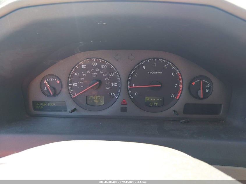2002 Volvo V70 Xc VIN: YV1SZ58D121076031 Lot: 45588409
