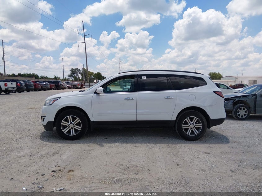 2017 Chevrolet Traverse Lt VIN: 1GNKRGKD2HJ240977 Lot: 45588411