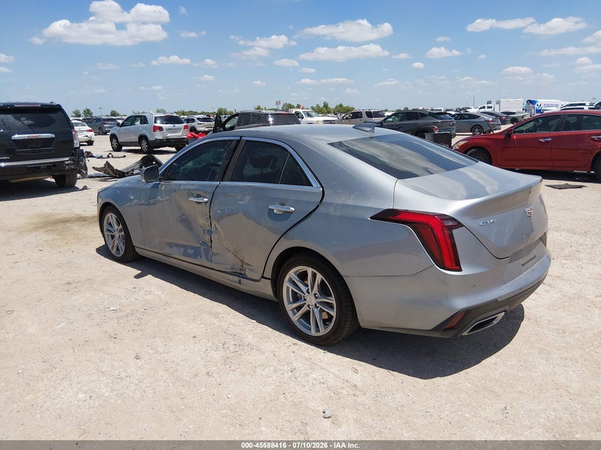 Vin: 1g6dj5rk4r0105107, lot: 46086791, cadillac ct4 luxury 20243