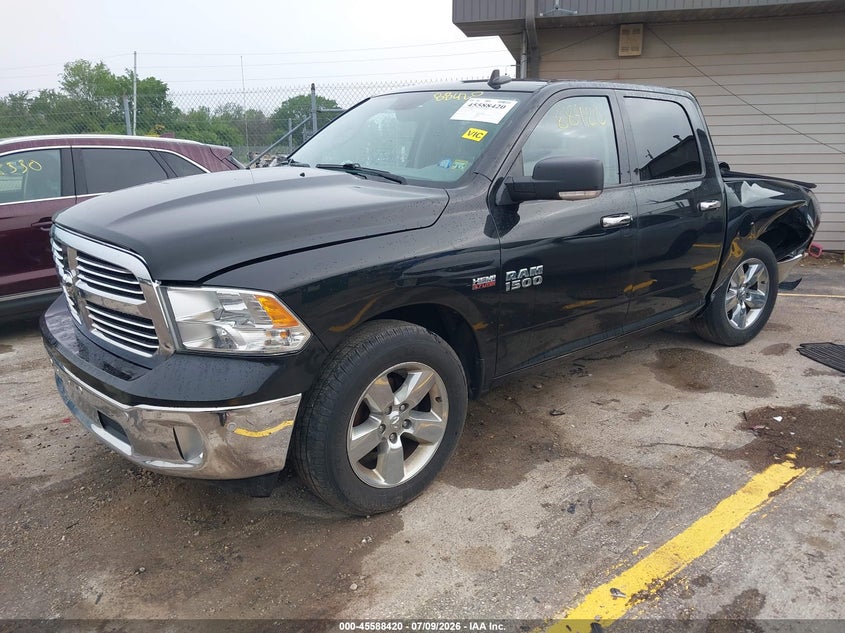 Vin: 3c6rr7ltxhg709495, lot: 46086795, ram 1500 big horn 20172