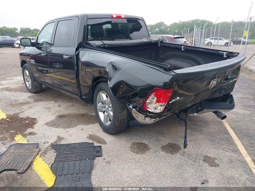 Vin: 3c6rr7ltxhg709495, lot: 46086795, ram 1500 big horn 20173