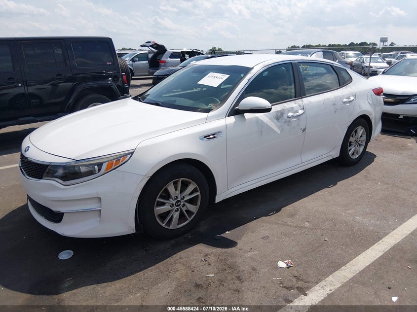 2018 Kia Optima, Угон, IAAI, VIN 5XXGT4L36JG231195 — фото 2