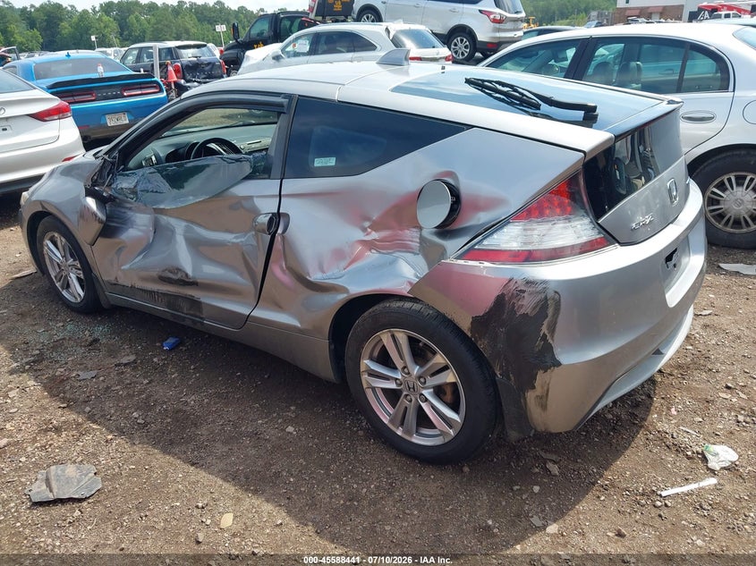 Vin: jhmzf1d68bs000098, lot: 46086816, honda cr-z ex 20113