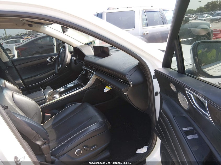 2021 GENESIS GV80 SPORT UTILITY VEHICLE 3.5L V-6 DI, DOHC, VVT, TURBO, 375HP