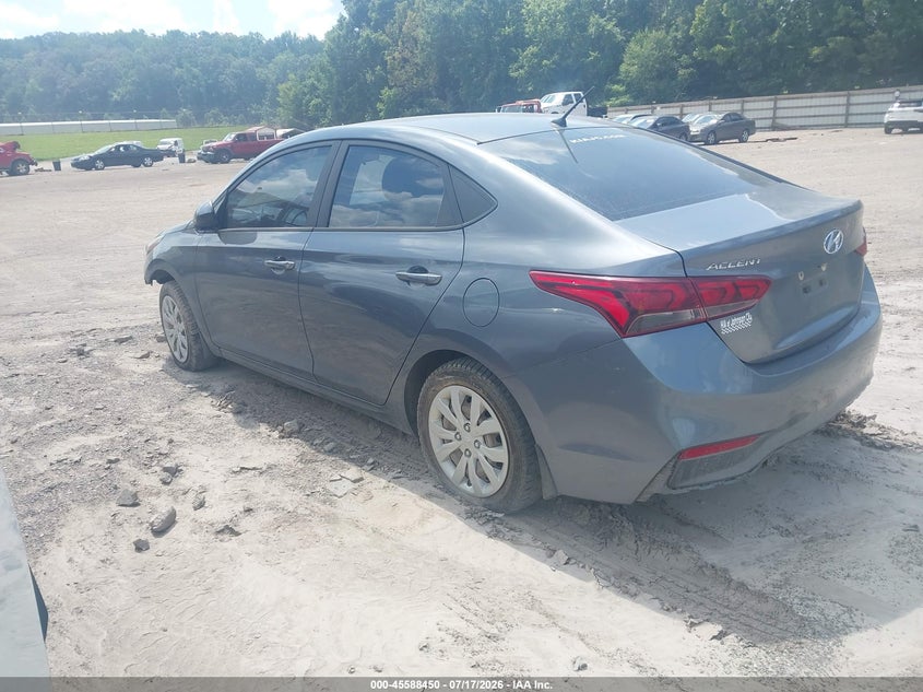 Vin: 3kpc24a63le126043, lot: 46086826, hyundai accent se 20203