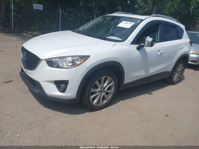 Vin: jm3ke4dy0e0351331, lot: 46086854, mazda cx-5 grand touring 20142