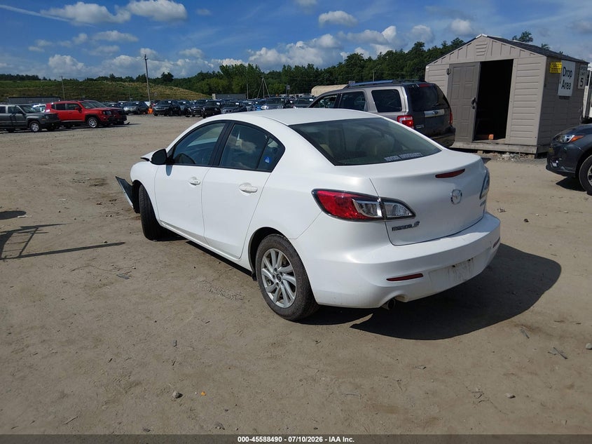 Vin: jm1bl1wp9d1722092, lot: 46086865, mazda mazda3 i grand touring 20133