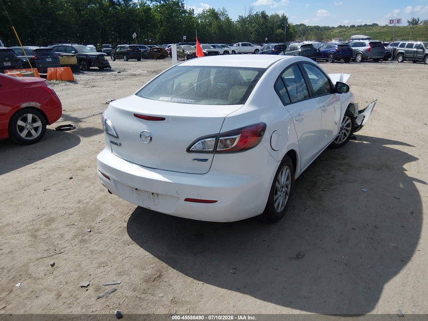 Vin: jm1bl1wp9d1722092, lot: 46086865, mazda mazda3 i grand touring 20134