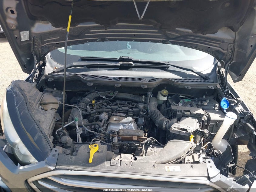 2021 Ford Ecosport Se VIN: MAJ3S2GE0MC398602 Lot: 45588499