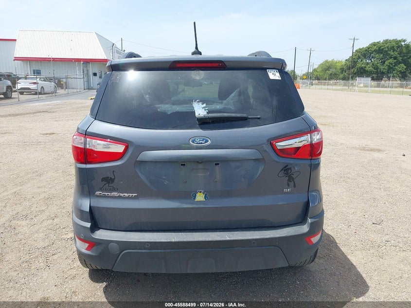 2021 Ford Ecosport Se VIN: MAJ3S2GE0MC398602 Lot: 45588499