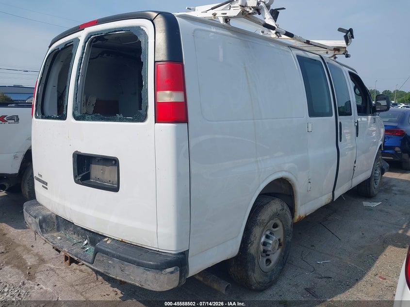 Vin: 1gcwgfcaxe1146727, lot: 46086877, chevrolet express 2500 work van 20144