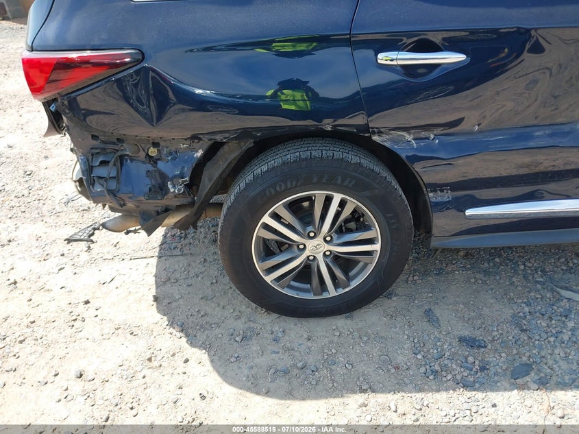 2020 Infiniti Qx60 Pure VIN: 5N1DL0MN9LC537818 Lot: 45588519