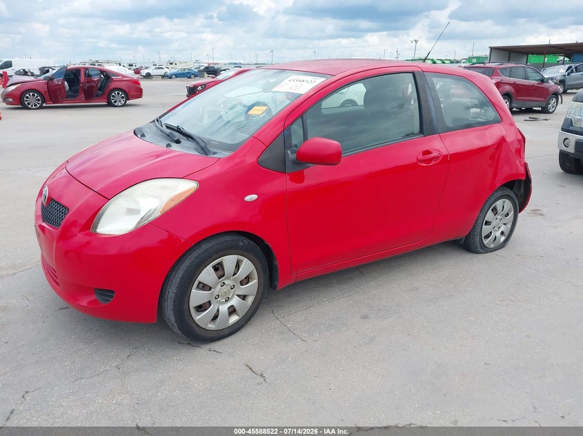 2008 Toyota Yaris, Удар сзади, IAAI, VIN JTDJT923285154473 — фото 2
