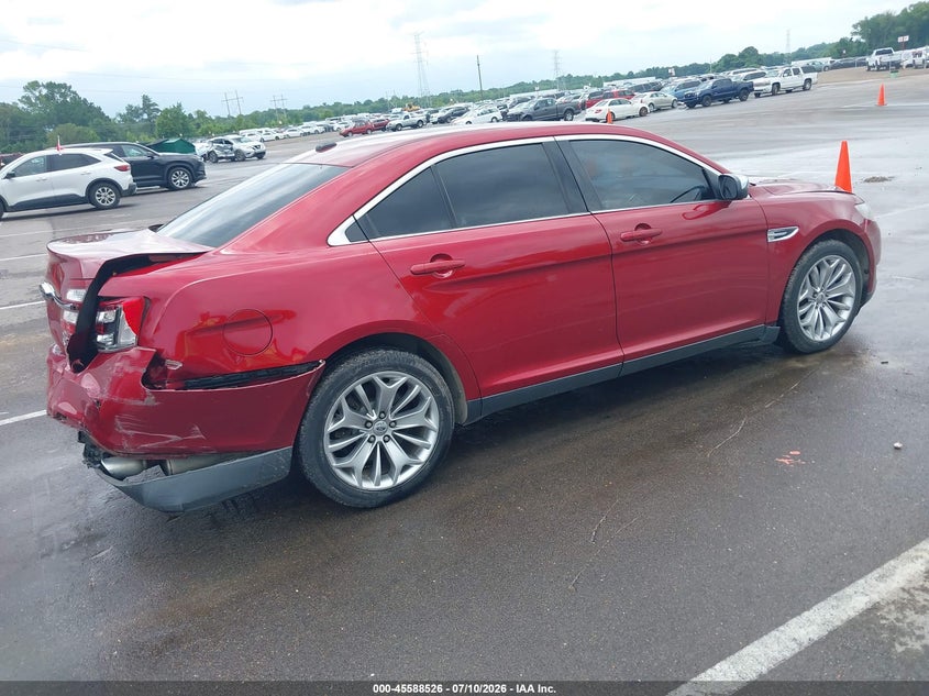 Vin: 1fahp2f86dg189201, lot: 46086901, ford taurus limited 20134