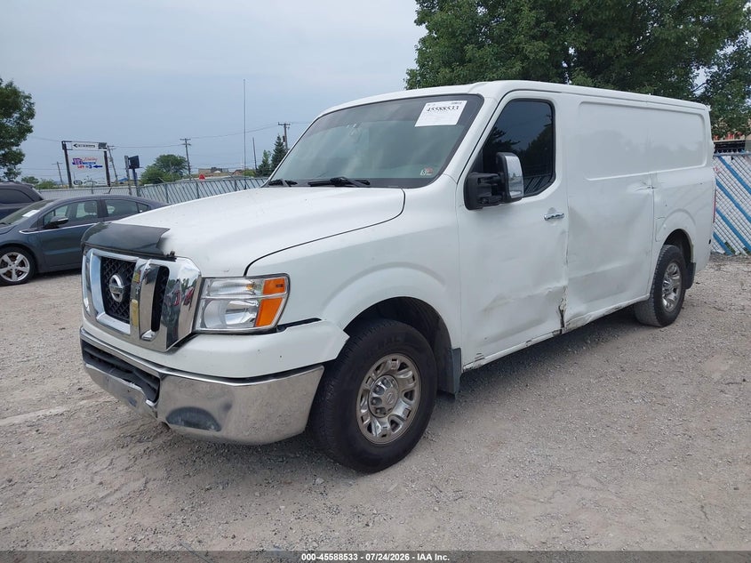 Vin: 1n6bf0ky4gn806346, lot: 46086908, nissan nv cargo nv2500 hd sl v6 20162
