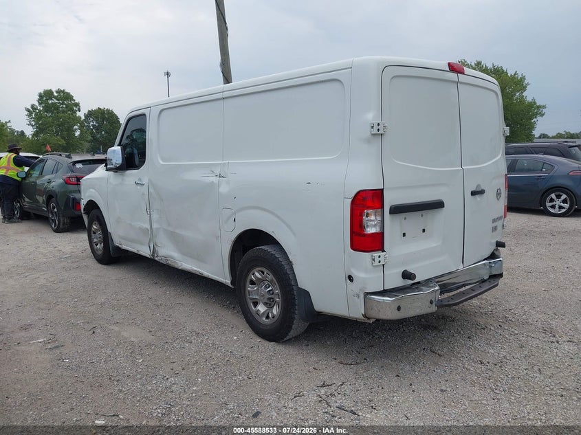 Vin: 1n6bf0ky4gn806346, lot: 46086908, nissan nv cargo nv2500 hd sl v6 20163