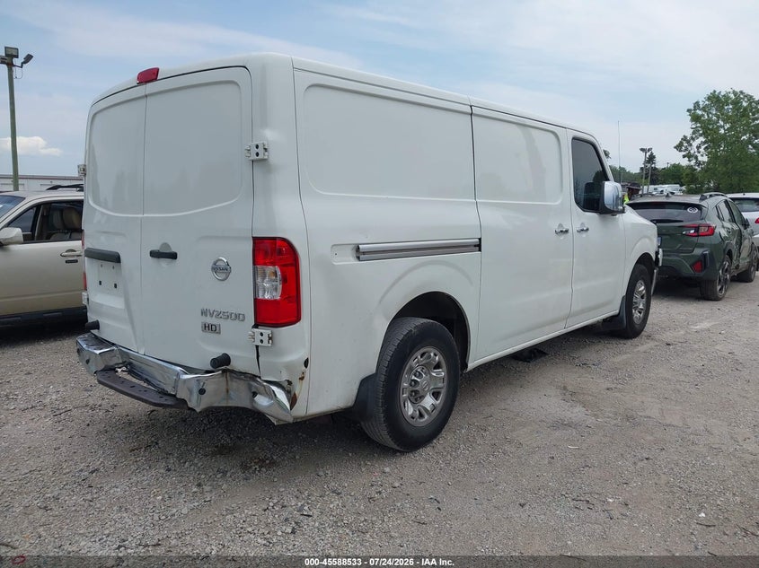 Vin: 1n6bf0ky4gn806346, lot: 46086908, nissan nv cargo nv2500 hd sl v6 20164