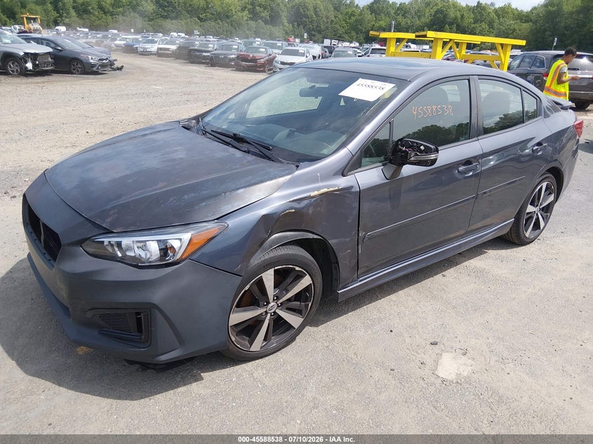 Vin: 4s3gkam67h3609027, lot: 46086913, subaru impreza 2.0i sport 20172