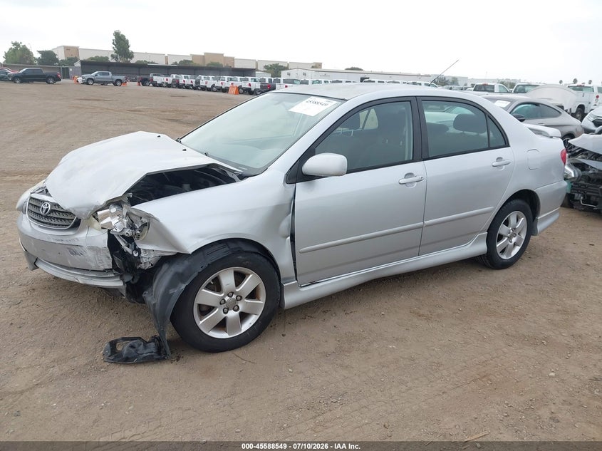 2008 Toyota Corolla, Звичайний знос, IAAI, VIN 1NXBR32E98Z026931 — фото 2