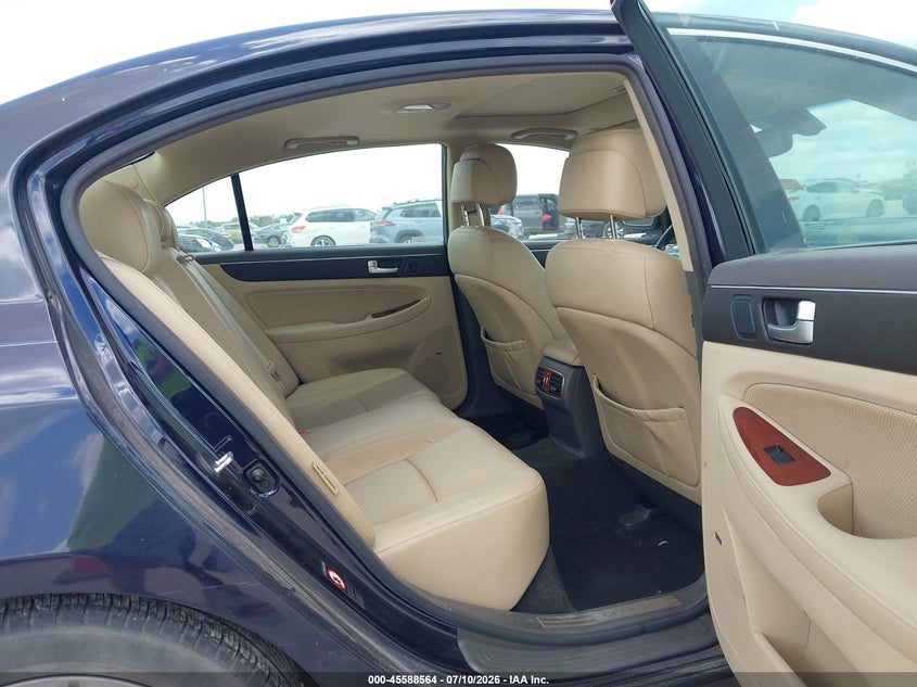 2012 Hyundai Genesis 3.8 VIN: KMHGC4DD3CU195630 Lot: 45588564