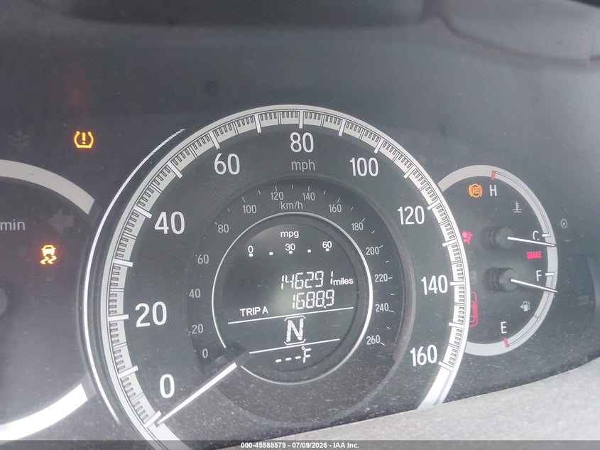 2016 HONDA ACCORD auction photo 7