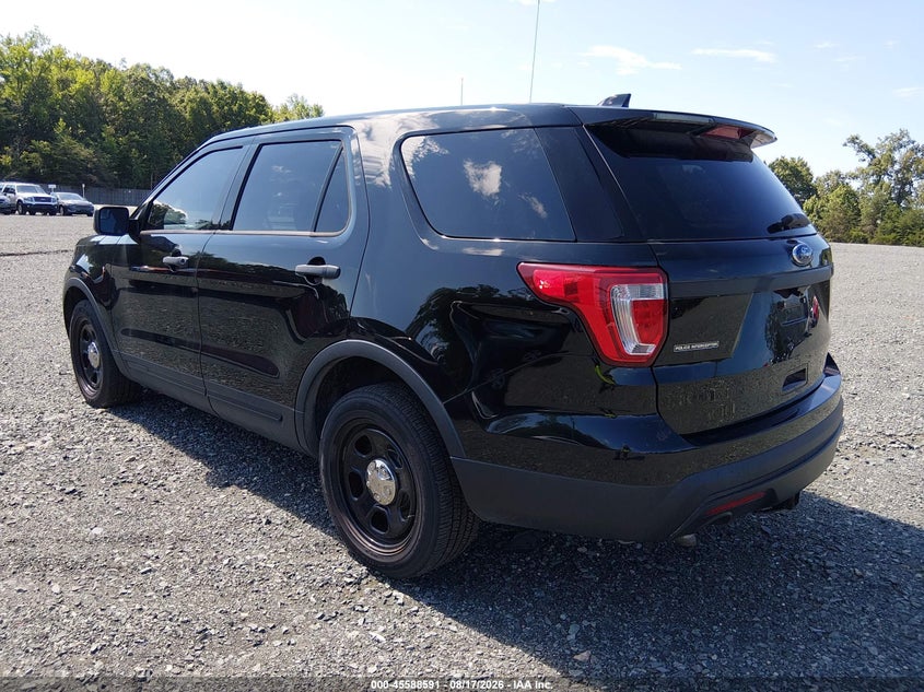 2017 FORD UTILITY POLICE INTERCEPTOR auction photo 3