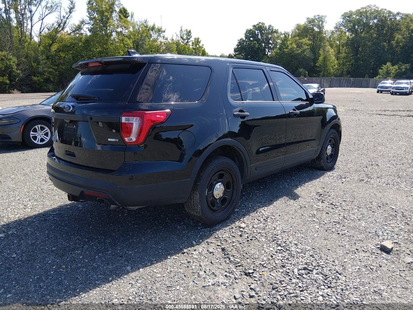 2017 FORD UTILITY POLICE INTERCEPTOR auction photo 4