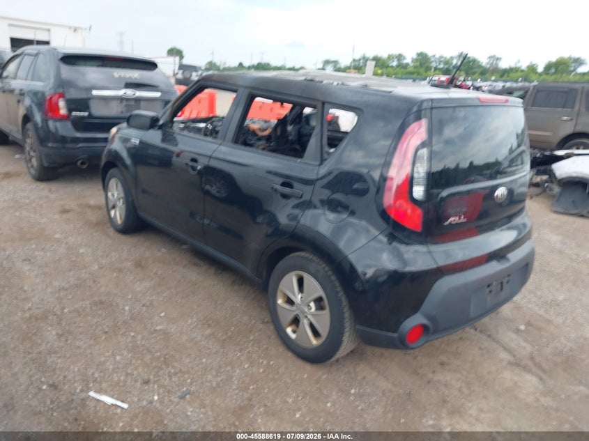 2016 KIA SOUL auction photo 3