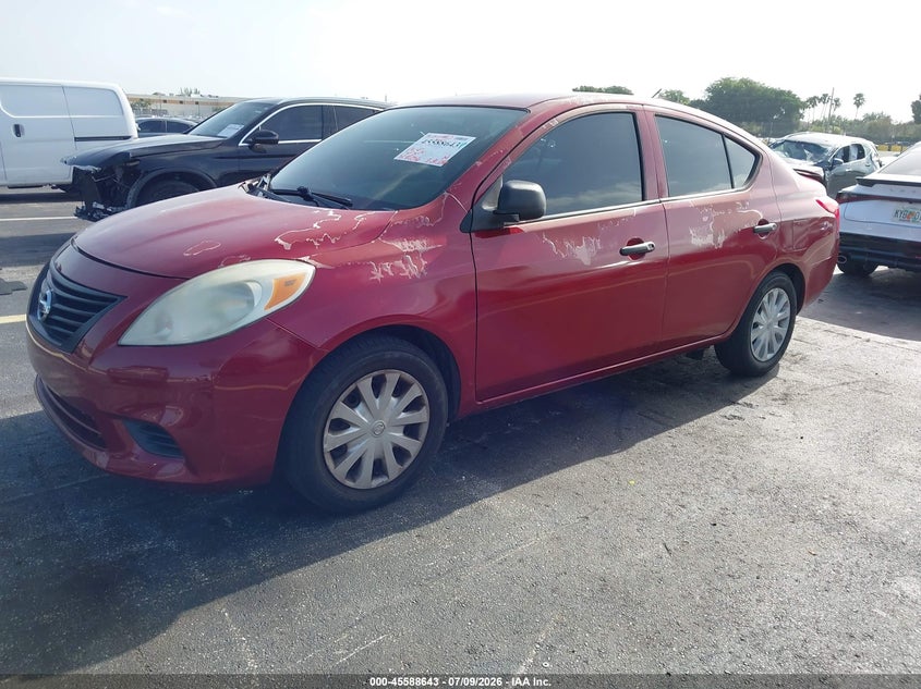 Vin: 3n1cn7ap3el862015, lot: 46087020, nissan versa 1.6 s+ 20142