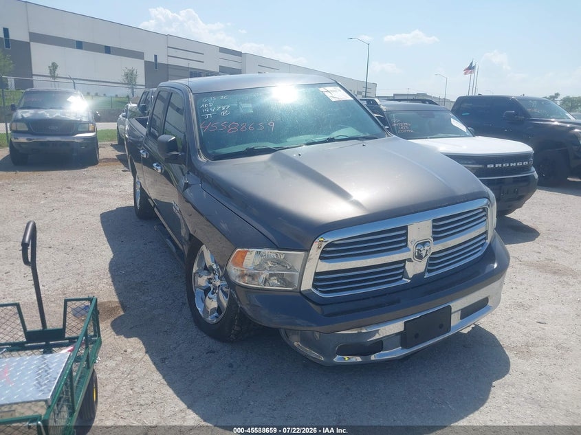 Vin: 1c6rr7gt7fs764227, lot: 46087036, ram 1500 big horn 2015 img_1