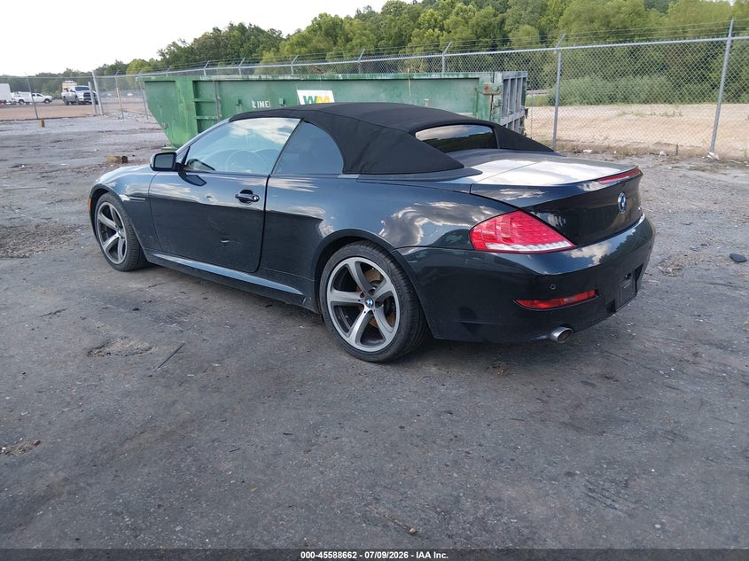 2008 BMW 650I auction photo 3