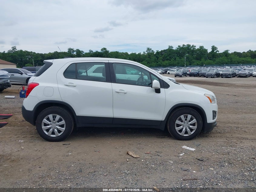 CHEVROLET TRAX 2015 VIN KL7CJKSBXFB069275