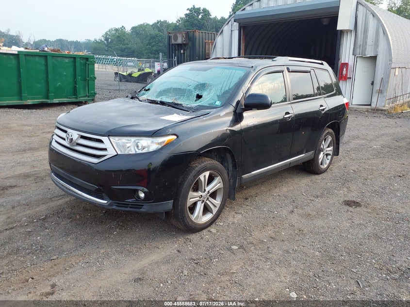 Vin: 5tddk3eh9bs054389, lot: 46087061, toyota highlander limited v6 20112